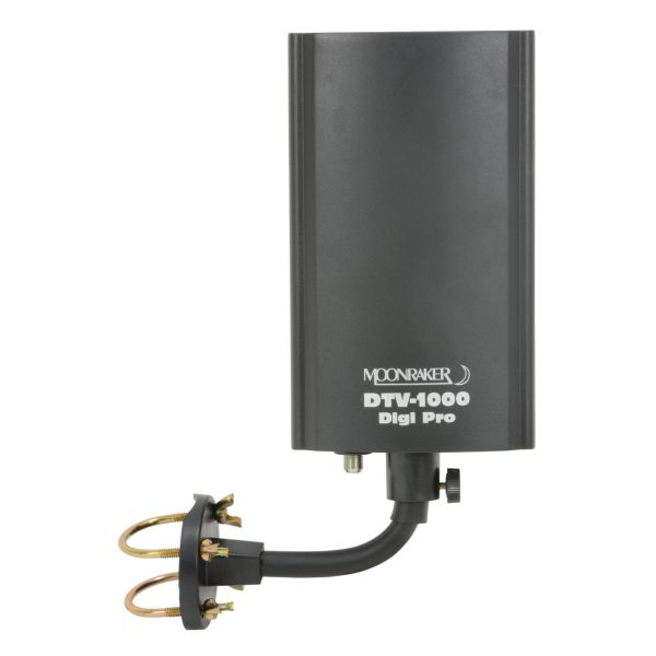 MoonRaker DTV-1000 120.510UK Outdoor Digital TV Aerial, 12/24V, Compact, Waterproof