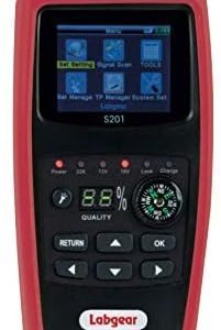 Labgear S201 Handheld Satellite Signal Finder DVB-S/S2 Meter Rechargeable - Image 1