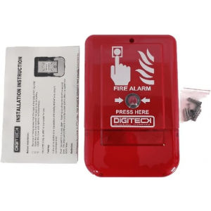 Digiteck XX-GMYU-XB47 Fire Alarm System, LED Strobe, 98dB Siren - Image 3