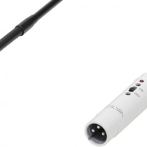 HELVIA STILE 550S XLR Gooseneck Condenser Microphone – 55cm, Noise Reduction, Cardioid - Image 4