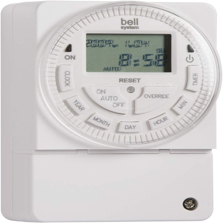 Bell System TS2000BST 12V Digital Timer Switch