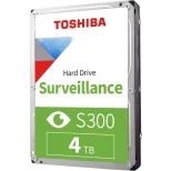 Toshiba HDWT720UZSVA 4TB S300 Surveillance HDD, 128MB Cache, SATA/600, High-Endurance Design