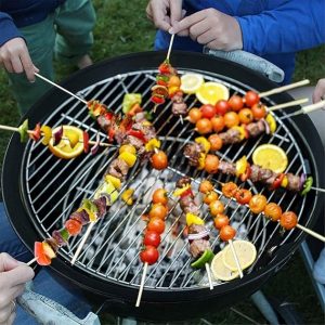 Digiteck Outdoor Firepit with BBQ Grill | Multi-Use Log Burner & Cooler - Image 10