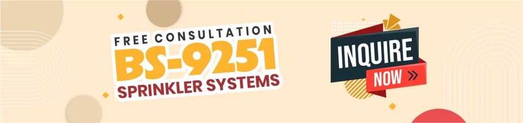 BS-9251 Sprinkler Systems Banner for Digiteck Desktop