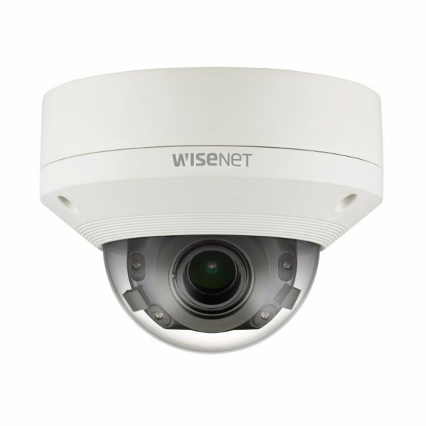 Hanwha Vision- PNV-9080R, 12MP IR Dome Camera, 4K, 2.8-12mm, WDR 120dB, PoE, IK10, Smart Detection