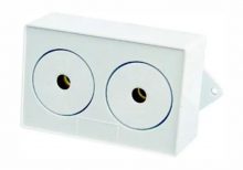 Kinetic Twin SB1 KSB1A Twin Piezo Sounder Bomb Internal Sounder 12VDC, 108dB, Internal Alarm Buzzer