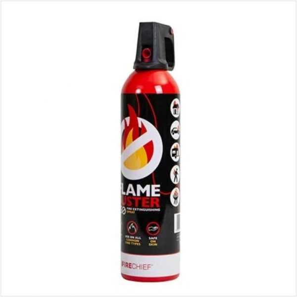 Landlord Kitchen Fire Safety Kit – Fire Blanket & Flamebuster Extinguisher for HMO, Flats & Homes