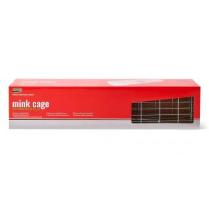 Pest Stop PSMCAGE Mink Cage Trap | Galvanized Steel, Rust Resistant & Reusable