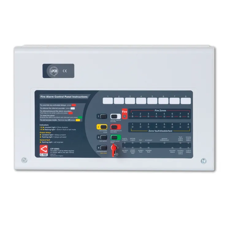 Conventional fire alarm control panel