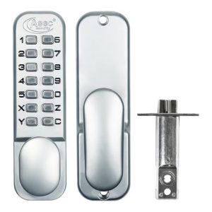 Asec AS2300 Keyless Digital Door Lock | 1000+ Combinations, Optional Holdback, Tubular Latch - Image 1