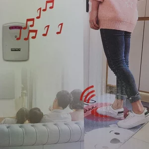 Digiteck 481 Wireless Pressure Mat Doorbell & Alarm System, 105dB Alert, Easy Install - Image 3