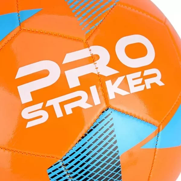 Pro Striker B318 Durable Football | Orange, Size 5, Training & Match Ball