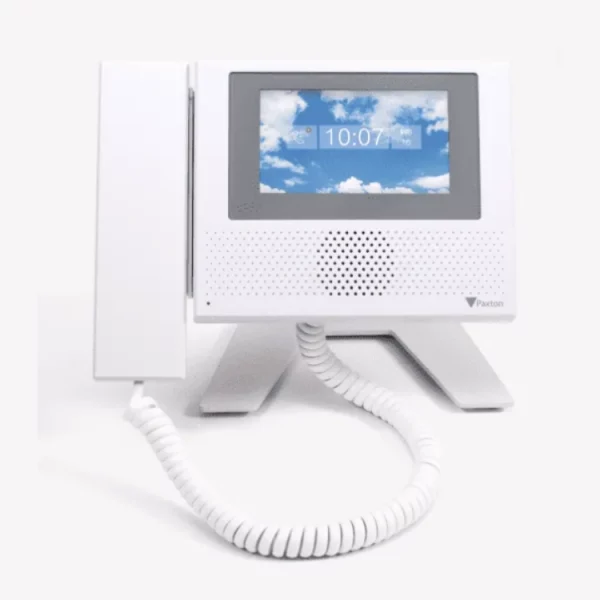 Paxton 337-282 Access Entry Intercom Monitor With Handset, IP, PoE, 4.3 Touchscreen, Net2
