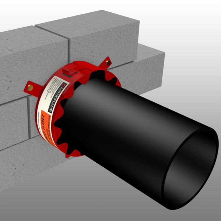 Holdrite HF-PC-0150 HydroFlame 1-1/2" Firestop Pipe Collar – Intumescent Sleeve For PVC, CPVC, ABS & FRPP