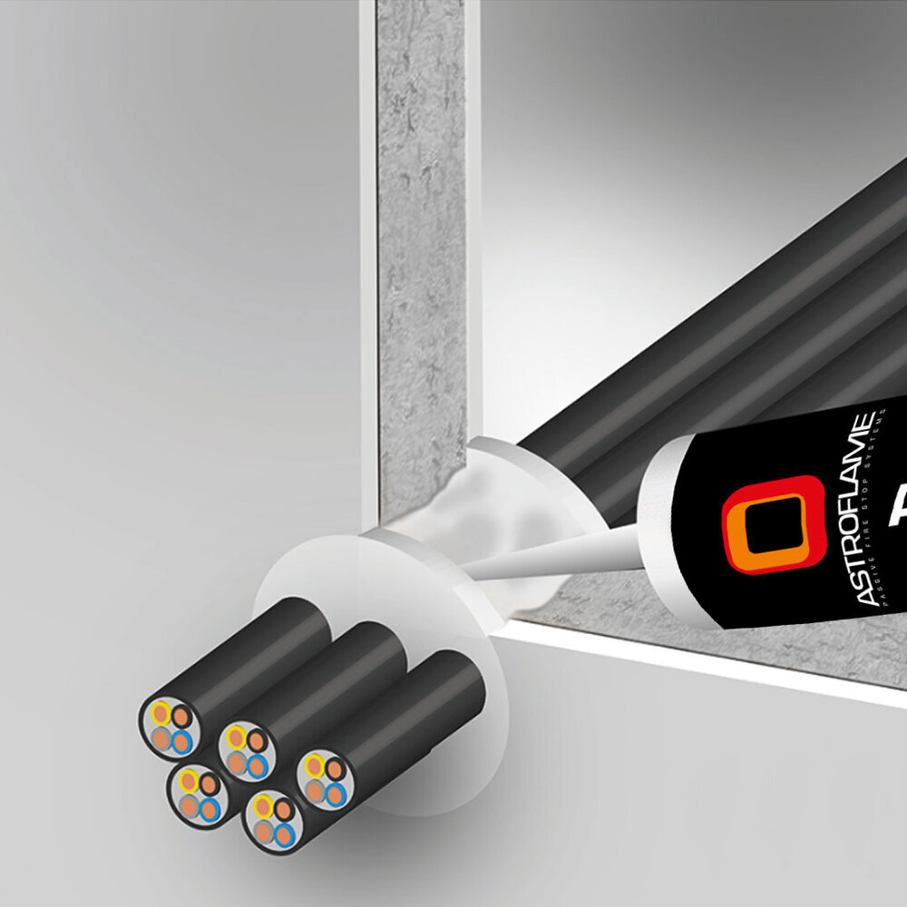 Astroflame AFPFPACW PFP FR Acrylic Sealant White 310ml