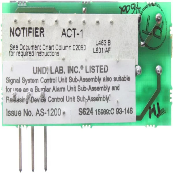 Notifier ACT-1 Audio Coupling Transformer