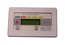 Fire-Lite LCD-80F Remote LCD Fire Alarm Annunciator with LED Status & Controls