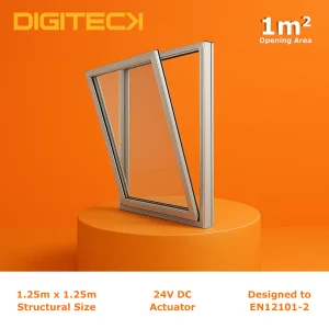 1m2 AOV Smoke Vent 1250mm
