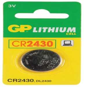 GP CR2430 Lithium Coin Battery