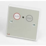Magnetic key-operated reset unit for C-TEC 800 Series. Cancels nurse calls from ceiling pulls/call points. Fits UK back boxes. NC803M key required.