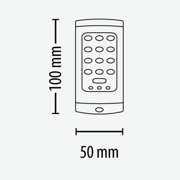 Paxton 371-110 Touchlock K75 Access Control Keypad