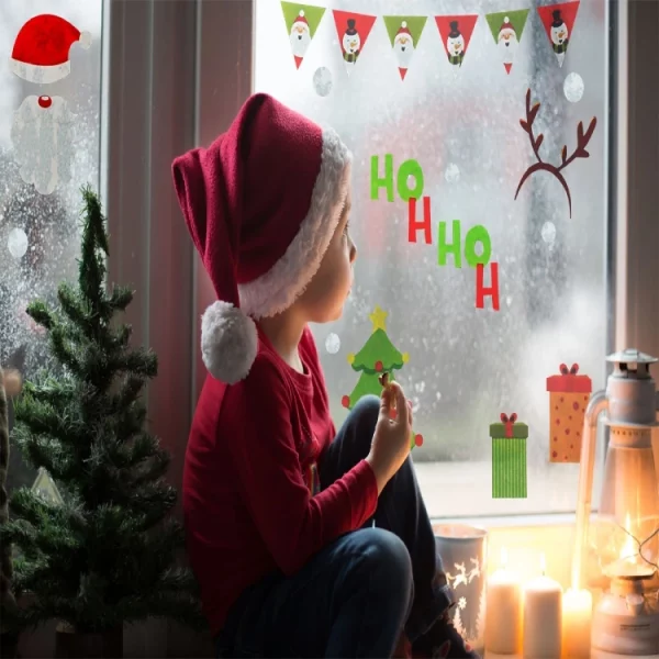 St Helens GH9101 Xmas Haus 78 Christmas Window Stickers