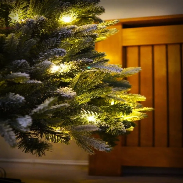St Helens XH10304 6Ft Pre-Lit Pop-Up Frosted Christmas Tree