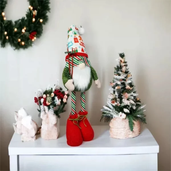 St Helens Home and Garden Xmas Haus GH9096 “Loki” Nordic Gonk with Extending Legs