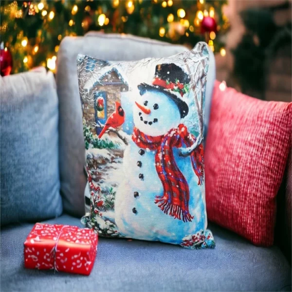 St Helens Home & Garden GH9098D Christmas Cushion