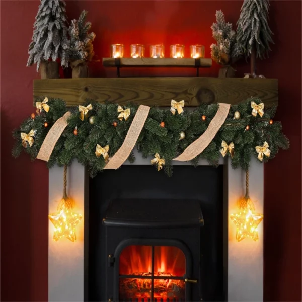 St Helens Home and Garden GH9071 Glass Star LED Light