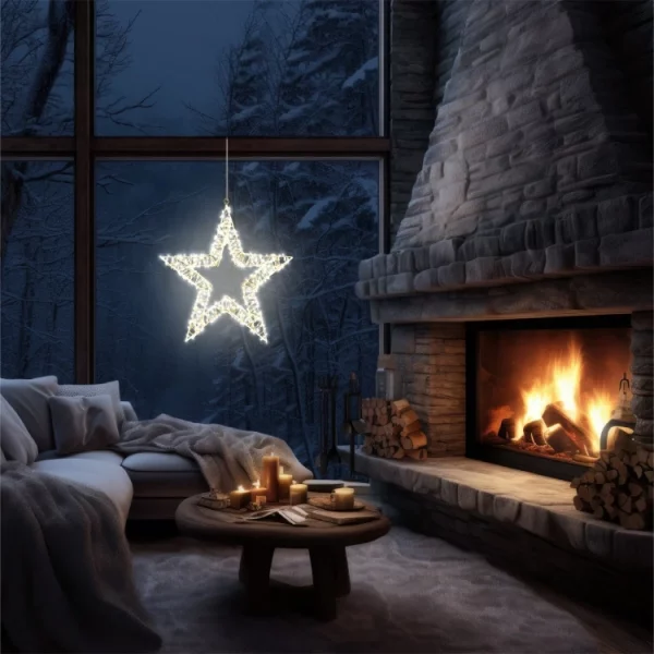 St Helens XH10051 LED Star Xmas Light