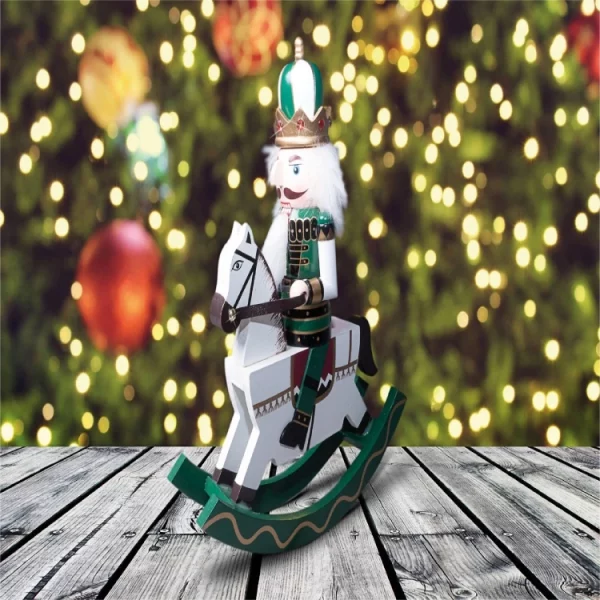 St Helens Home and Garden GH979 Nutcracker Horseman Christmas Decoration