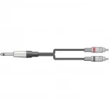 Chord 190.238UK 6.3mm Jack to 2 RCA Audio Lead