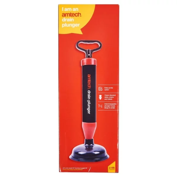 Amtech S1502 Drain Plunger