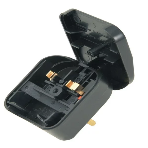 Mercury U0AB 2 Pin Euro to 3 Pin UK Universal Travel Adapter Plug