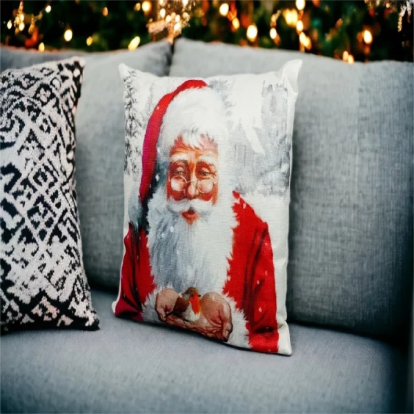 St Helens GH9097D Xmas Haus Christmas Cushion