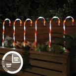 St Helens Xmas Haus GH9074 Outdoor LED Candy Cane Lights