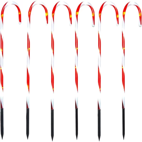 St Helens Xmas Haus GH9074 Outdoor LED Candy Cane Lights