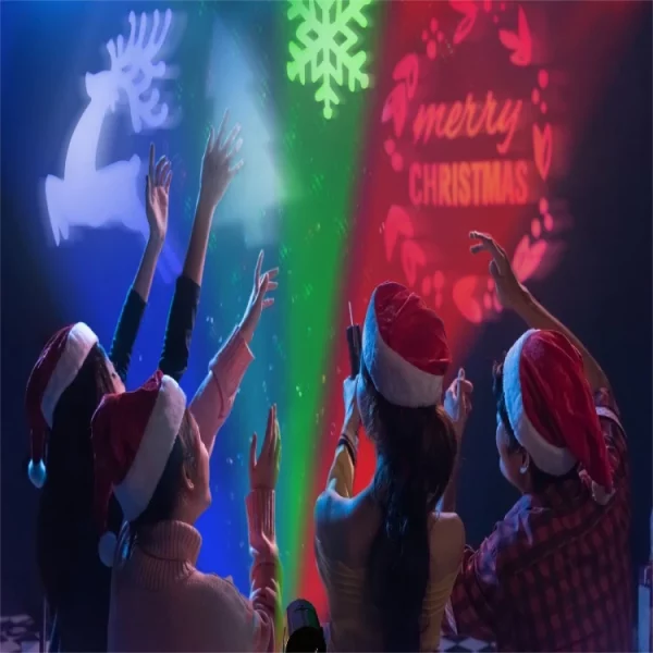 St Helens GH9058 Xmas Haus Festive LED Christmas Projector