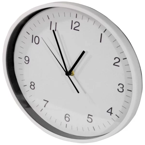 St Helens T370BA 30cm Wall Clock – Silent Quartz Sweep Movement